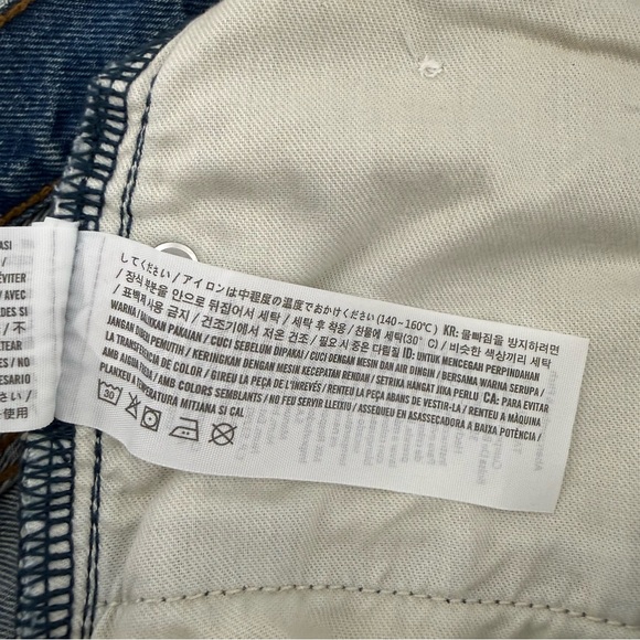 Abercrombie and Fitch Rigid Denim The Baggy Jean Size W32 L30 NWT 90’s Grunge - Picture 13 of 16